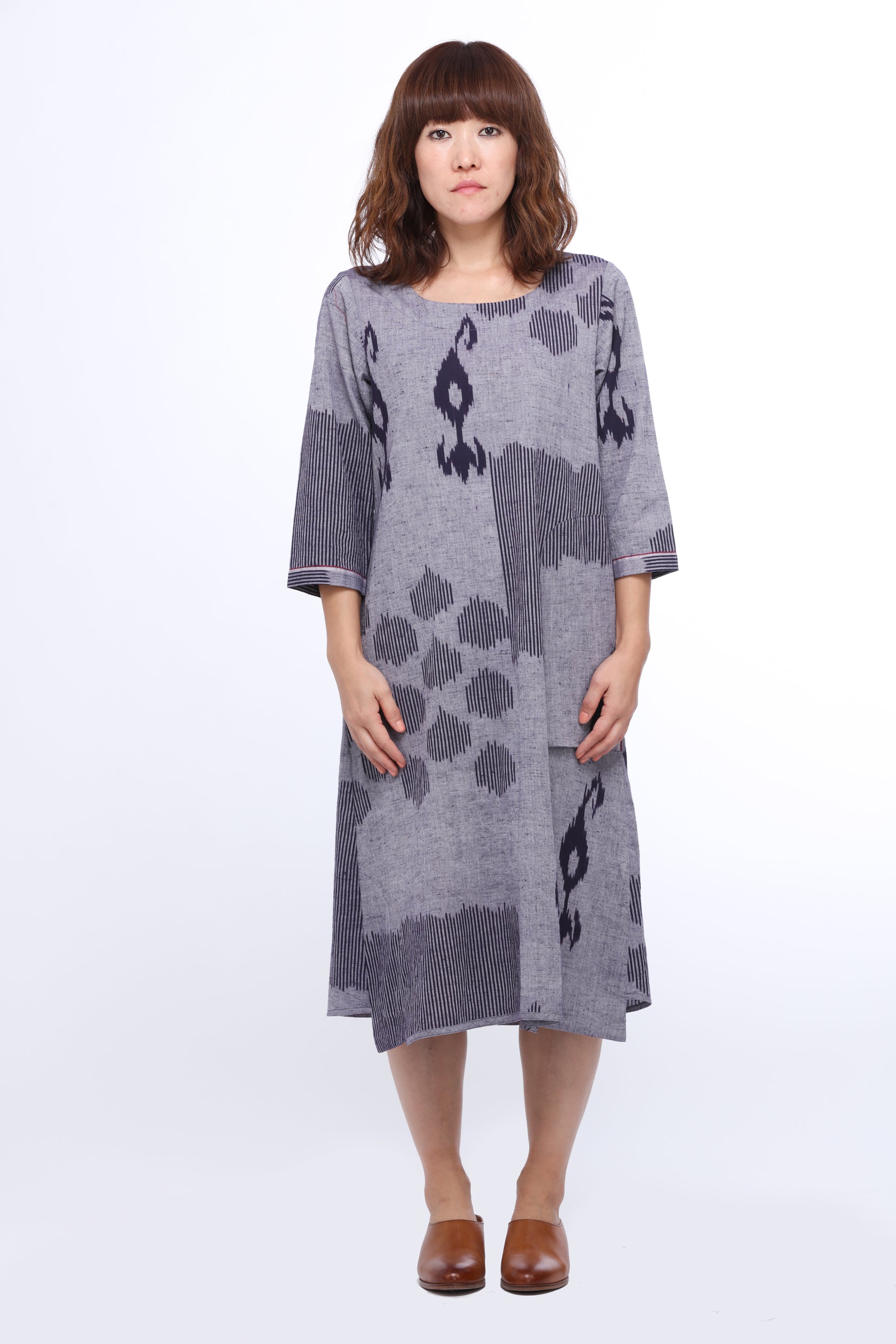 Blue Drizzle A-line Dress